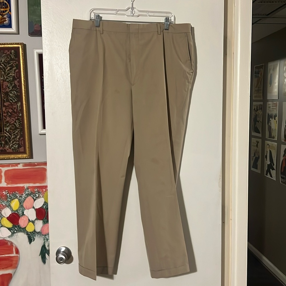 Orvis mens flat front cuffed pants